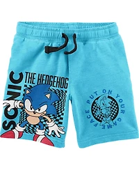 Sonic the Hedgehog Boys Main Character Tee And Shorts Set-xxl
