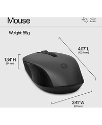 Hp 330 Wireless Chiclet Keyboard and Mouse Combo, Black