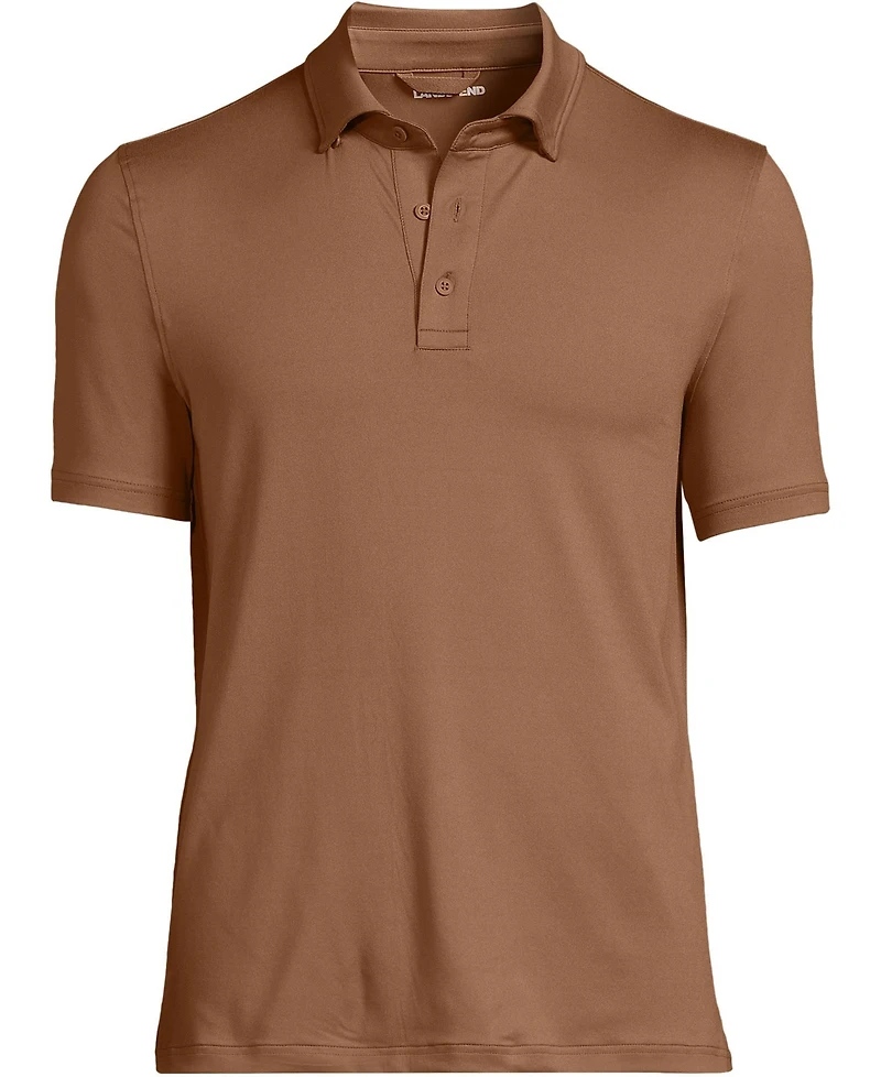 Lands' End Men's Short Sleeve Cooling Performance Polo