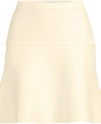 Lands' End Women's Fine Gauge Cotton Sweater Above the Knee Circle Skirt