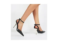 Berness Clarissa Pumps with Metallic Heel