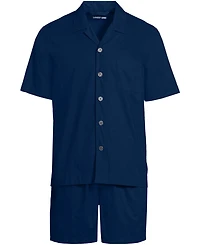 Lands' End Men's Short Sleeve Essential Sleep Set