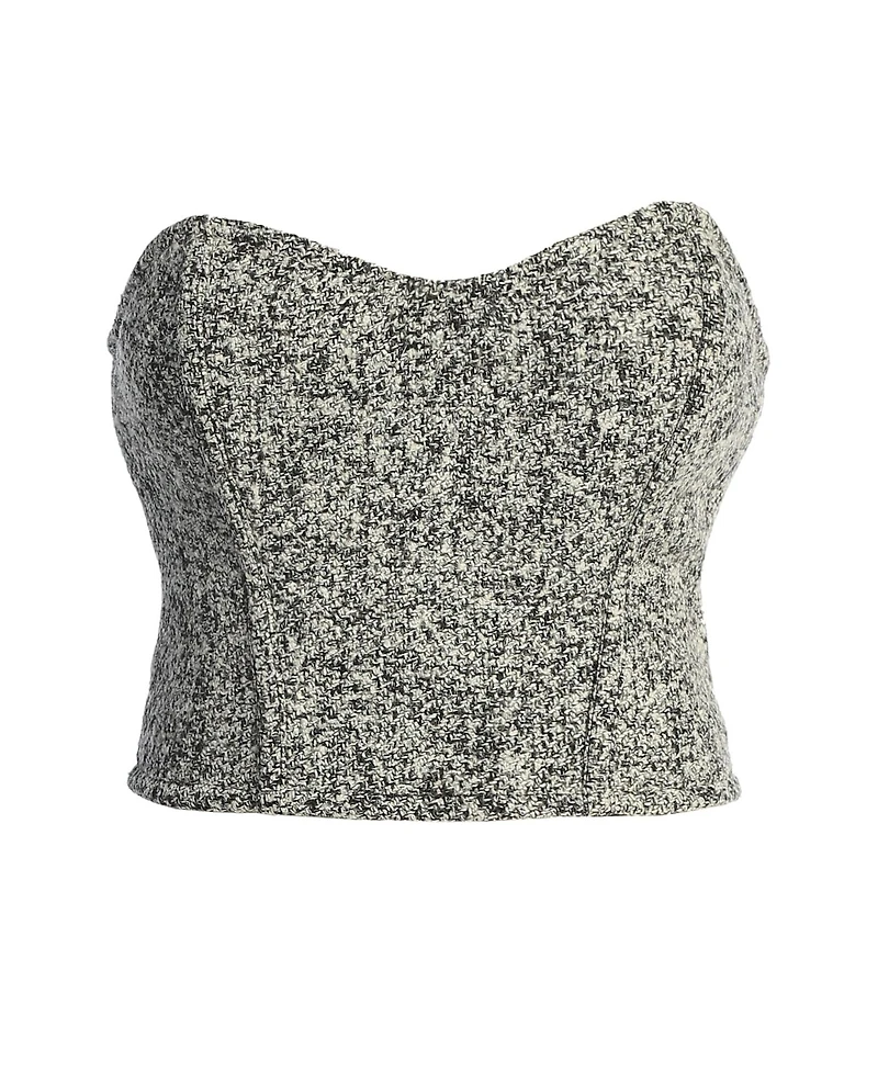 Jluxlabel Women's All You Need Tweed Corset