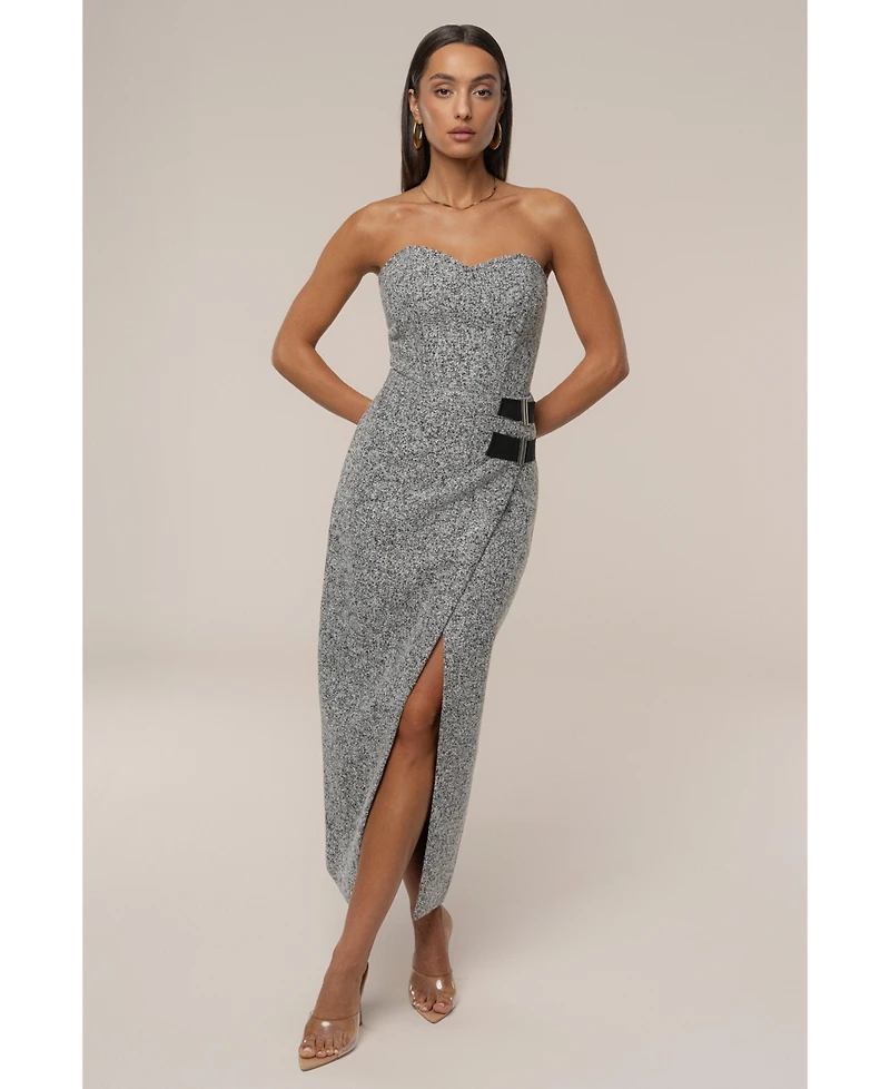 Jluxlabel Women's All You Need Tweed Corset