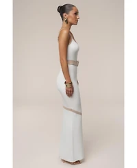 Jluxlabel Women's Belted Cami Maxi Dress