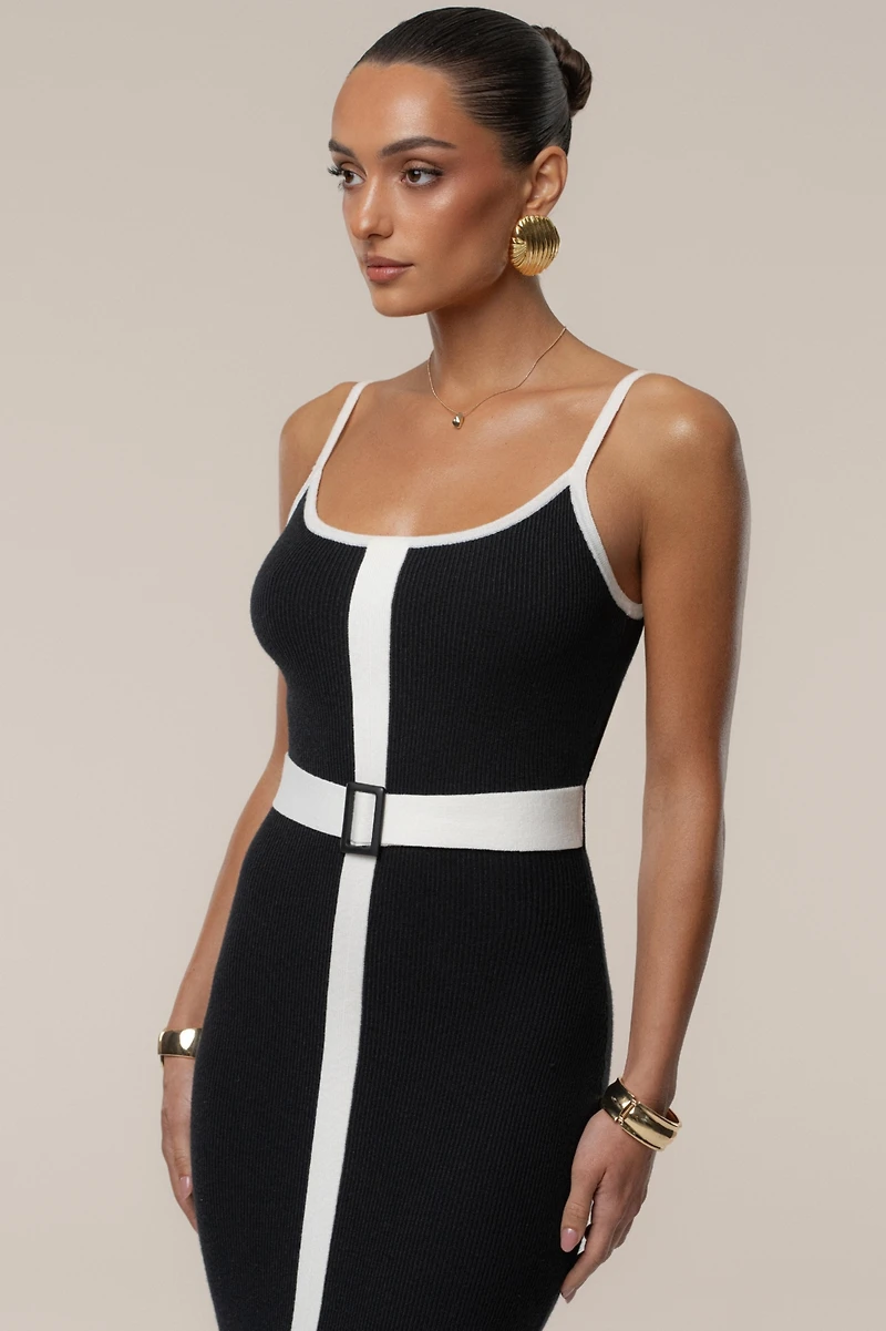 Jluxlabel Women's Belted Cami Maxi Dress