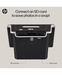 Hp FilmScan Film & Slide Scanner with 5" Touch Screen, Film Scanner Convert Negatives to Digital 22MP Jpeg