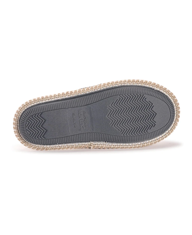 Muk Luks Women's Novelty Punch Needle Fall Scuff Slipper