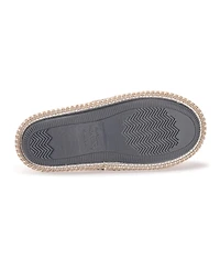 Muk Luks Women's Novelty Punch Needle Fall Scuff Slipper