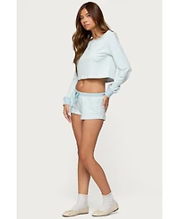 Edikted Women's Margret Striped Shorts