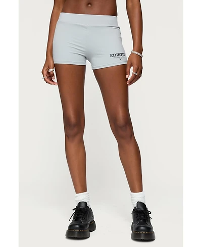 Edikted Women's With Love Biker Shorts