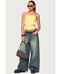 Edikted Women's Philipa Strapless Knit Top
