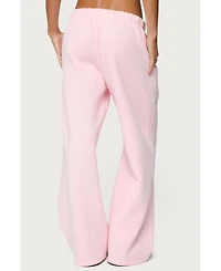 Edikted Women's Love Wide Leg Sweatpants
