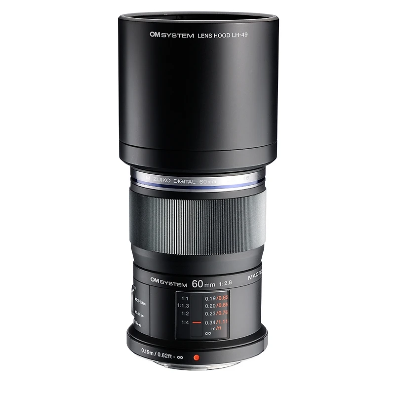 Om System M.Zuiko Digital Ed 60mm f/2.8 Macro Lens for Micro Four Thirds