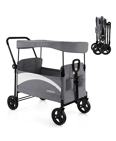 Costway Toddler 2-Seat Stroller Wagon Folding Stroller