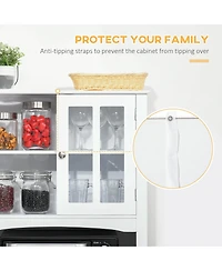 Slickblue Modern Kitchen Storage Cabinet for Efficient Organization and Extra Storage Space