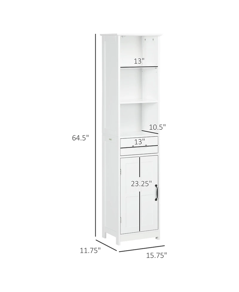 Bathroom Storage Cabinet Compact Design with Durable Build for Towels and Essentials