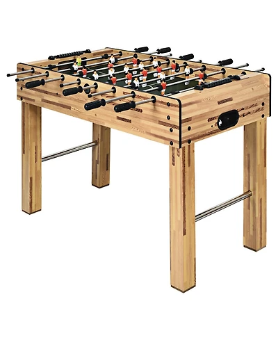 Gymax 48'' Foosball Table Home Soccer Game Table Christmas Families Party Recreation