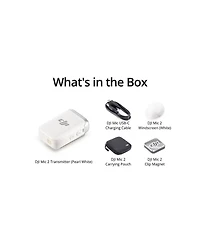 Dji Dji Mic 2 1 Tx, Platinum White