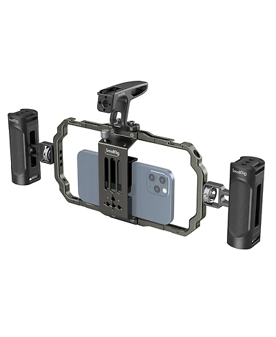 SmallRig Universal Mobile Phone Handheld Video Rig Kit, Black