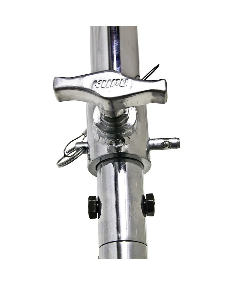 Kupo 4-8' Medium Telescopic Hanger with Universal Head for Lighting Fixtures