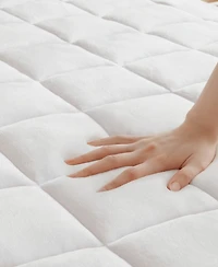 Madison Park Cloud Soft Plush Waterproof Mattress Pad