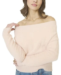 Central Park West Women's Roman Eyelash Off Shoulder