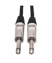 Hosa Technology 10' Pro Unbalanced Interconnect Rean 1/4" Male to 1/4" Male Ts Cable