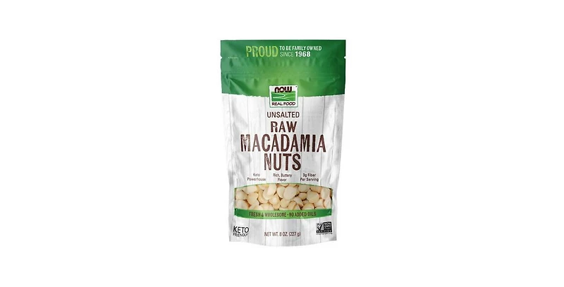 Now Foods Raw Macadamia nuts ,8 Oz