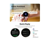 Ruxing Smart Smart Watch, Hd Smartwatch For Men Women (Answer/Make Calls), Fitness Watch With 100+ Sport Modes, IP68 Waterproof/Heart Rate/Sleep Monit
