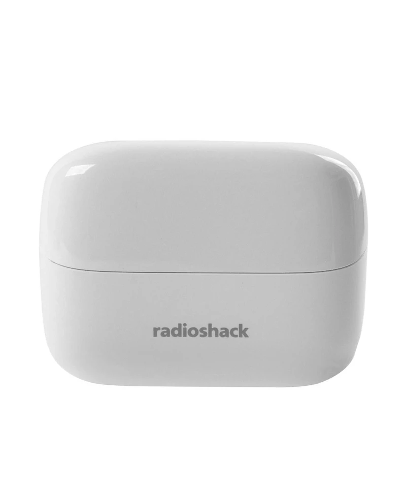 RadioShack Active Noise Cancelling True Wireless Earbuds 380 MAh IPX5 3304380 White
