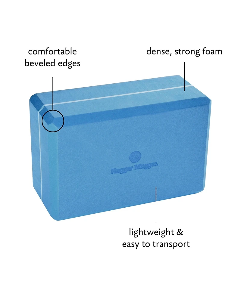 Hugger Mugge Yoga Foam Block 4