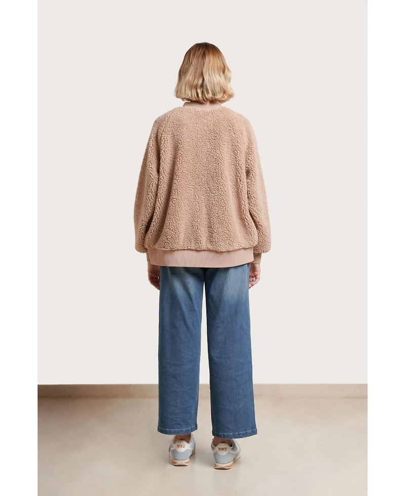 Nom Maternity Cozy Before & After Jacket