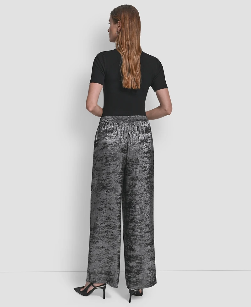 Dkny Women's Textured Pull-On Pants