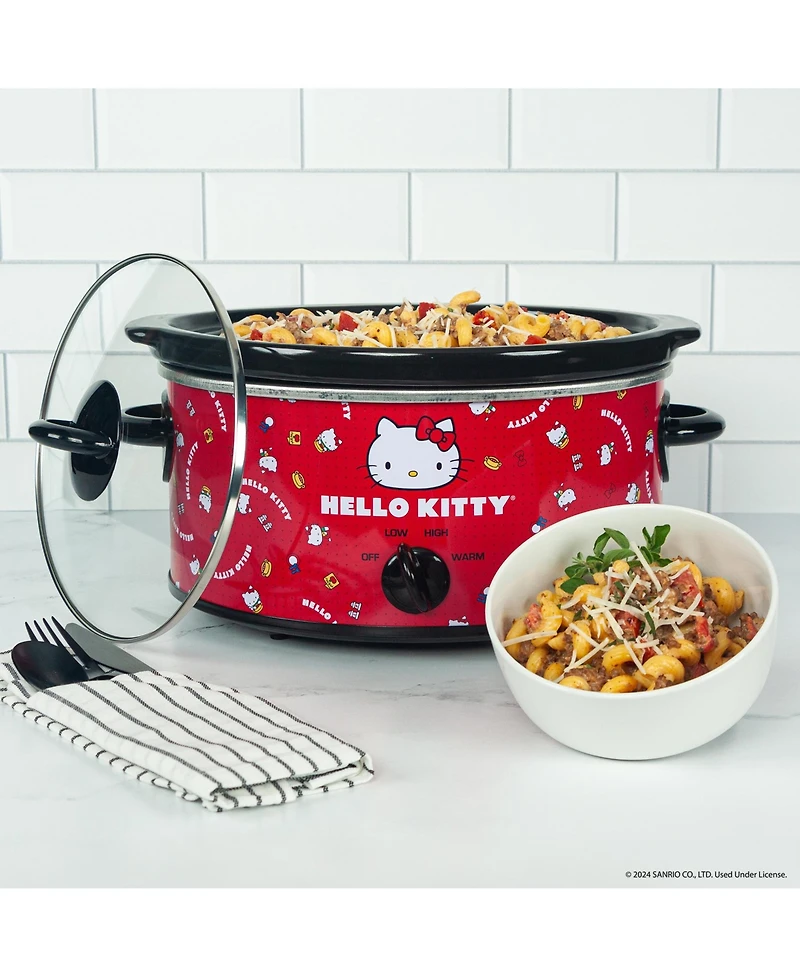 Uncanny Brands Hello Kitty 5-Quart Slow Cooker