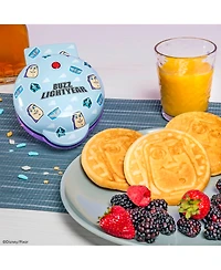 Uncanny Brands Disney Pixar Toy Story Buzz Lightyear Mini Waffle Maker - Small Kitchen Appliance
