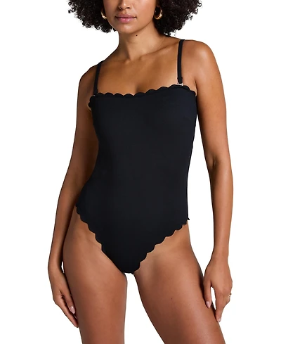 Hunkemoller Bandeau Scallop Swimsuit