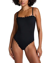 Hunkemoller Bandeau Scallop Swimsuit