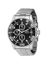 Invicta Men's Pro Diver Quartz Chronograph Black Dial Watch