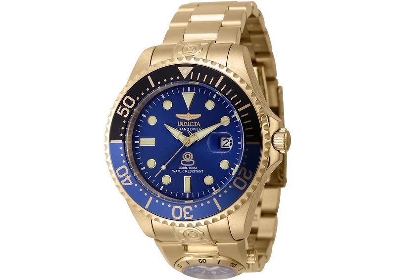 Invicta Men's 45819 Pro Diver Automatic 3 Hand Blue Dial Watch