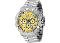 Invicta Men's 47180 Subaqua Quartz Chronograph Yellow, Gunmetal Dial Watch