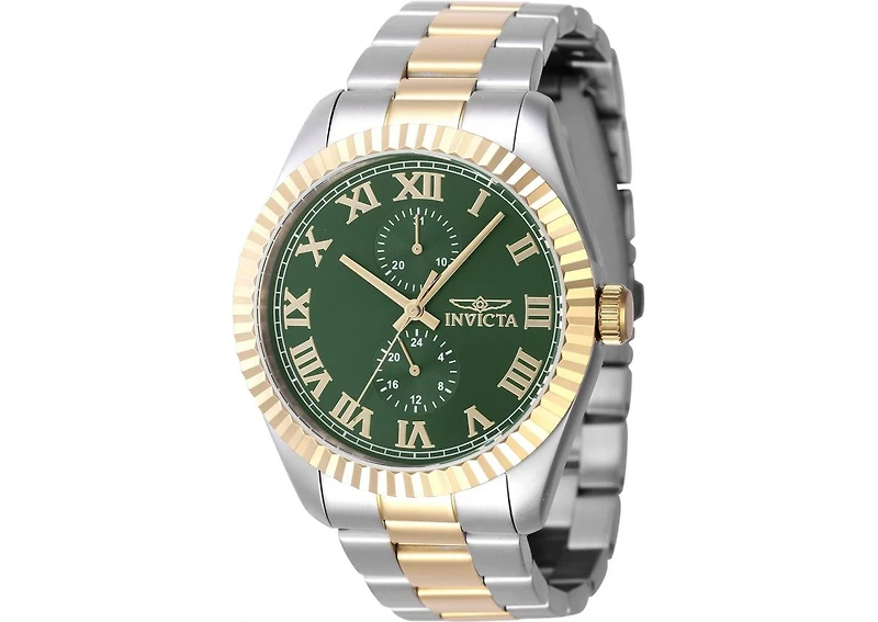 Invicta Men's 47427 Specialty Quartz Multifunction Green Dial Watch