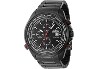 Invicta Men's 47820 Aviator Quartz Multifunction Black Dial Watch