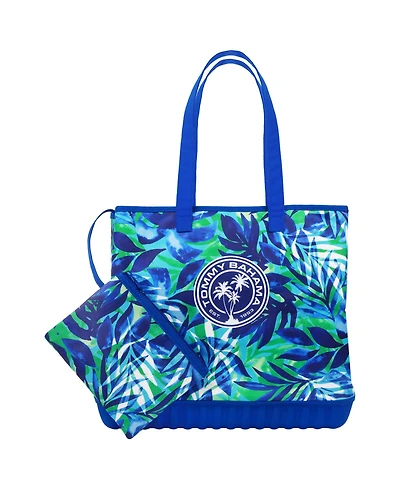 Tommy Bahama Patch Water-Repellant Tote Bag with Pouch