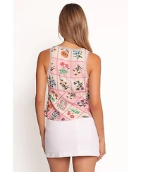 Petal and Pup Women's Kelso Top - Flora Tile