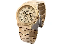 Invicta Men's Specialty Quartz Chronograph Gold Dial Watch