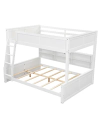 Streamdale Furniture Full Xl/Queen Bunk Bed Storage & Usb