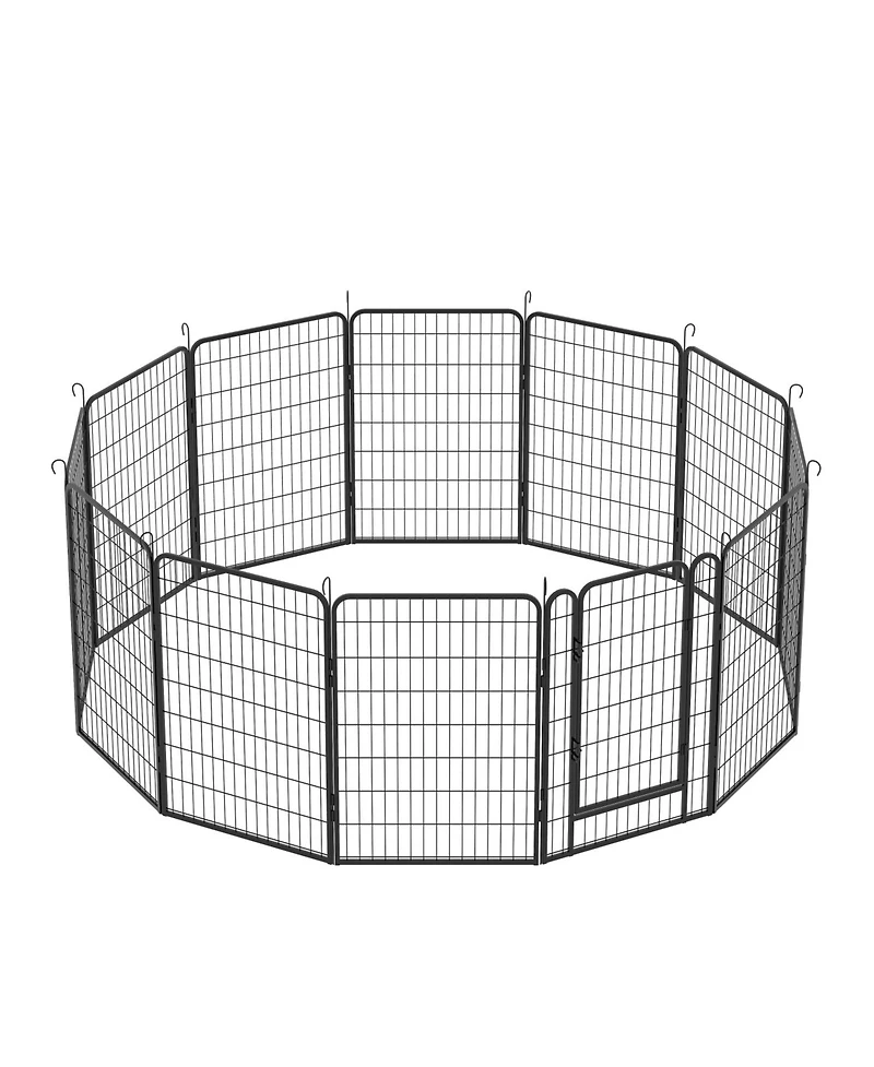 Streamdale Furniture Metal Playpen with Door 39"H Dog Fence