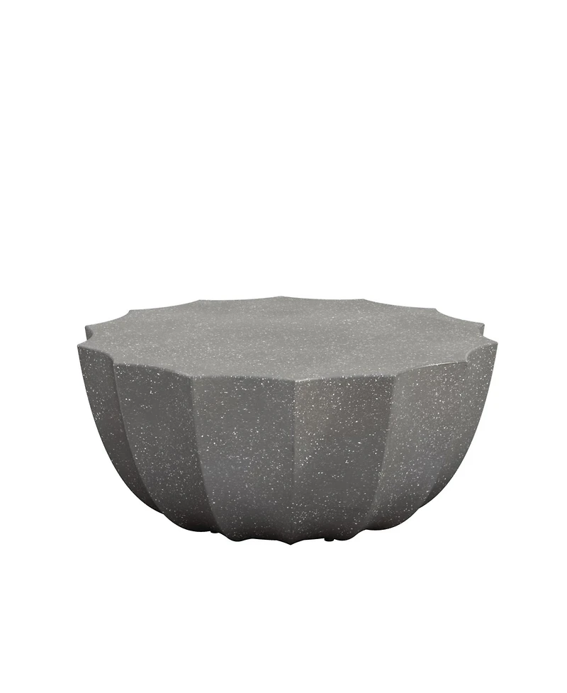 Streamdale Furniture Modern Outdoor Waterproof Coffee Table - Grey