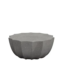 Streamdale Furniture Modern Outdoor Waterproof Coffee Table - Grey